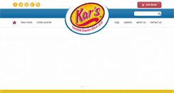 Desktop Screenshot of karsnuts.com